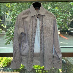 Thomas Pink  Men's Dress Shirts (Blue, Brown, Pink), Set of 3 (39 cm, 15.5 neck)